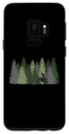 Galaxy S9 Forest Nature Trees Woods Cool Motocross Rider Bike MX Men Case