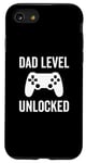 Coque pour iPhone SE (2020) / 7 / 8 Dad Level Unlocked Gamer Soon To Be Father Jeu vidéo