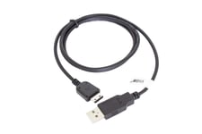 vhbw Câble USB de charge/données compatible avec Samsung SGH-E2370, SGH-E2510, SGH-E2550, SGH-E3100, SGH-F110 miCouch, SGH-F200, SGH-F210