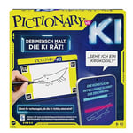 Mattel Games Pictionary Vs. KI HYH74 The New Way to Play - Board Game with Artificial Intelligence, Sketch and Guess, Fun Game Night for the Whole Family, German Version