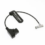 Portkeys BM5 BM7 Monitor Power Cable 4 Pin Female Right Angle to D-Tap 40cm 