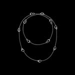 Georg Jensen OFFSPRING Sautoir Halsband Silver 90 cm