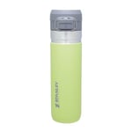 Stanley Quick Flip Stainless Steel Water Bottle 0.71L - Keeps Cold For 12 Hours - Keeps Hot For 7 Hours - Leakproof - BPA-Free Thermos - Dishwasher Safe - Cup Holder Compatible - Citron