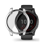 Garmin Venu 2 45 mm / Vivoactive 4 45 mm deksel for smartklokke i TPU - Sølv