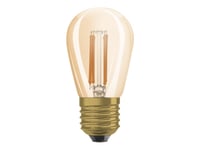 Osram Vintage 1906 Edison - Led-Glödlampa Med Filament - Form: St45 - Klar Finish - E27 - 4.8 W (Motsvarande 33 W) - Klass G - Varmvitt Komfortljus - 2200 K