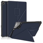 Lenovo Tab M10 Plus (3 gen) 10.6 "(TB -125F / 128F) Flexibel origami-skal - Blå
