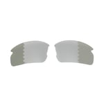 Walleva Transition/Photochromic Polarized Lenses For Oakley Flak 2.0 Sunglasses