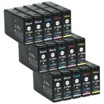 15 Ink Cartridges XL (Set+Bk) to replace Epson T7906 (79XL) non-OEM / Compatible