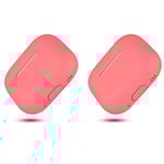 2x Rosa Airpods PRO 2 Silikonskal fodral Rosa one size
