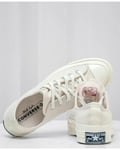 Converse Trainers Low Top Size UK 8.5 Chuck Taylor 70 Vintage Ox Canvas - Beige