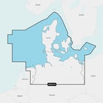 Navionics Elektroniskt sjökort Nav+ EU077R - Danmark Norra Tyskland