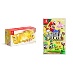 Nintendo Switch Lite - Yellow + New Super Mario Bros. U Deluxe