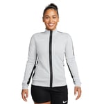 Nike Femme W Nk Df Acd23 Trk Jkt Knit Soccer Track Jacket, Wolf Grey/Black/White, M EU