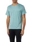 NIKE Men's M NK DF UV Miler SS T-Shirt, Mineral/Jade ICE/HTR/Reflective SIL, M