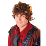 Bristol Novelty Mens Curly Mop Wig With Pointy Ears BN469
