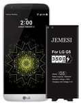 LG G5 Battery, JEMESI 3500mAh High Capacity Li-ion Replacement Battery for LG G5 BL42D1F VS987 US992 H820 H830 H840 H850 H860 H868 LS992 F700 G5 Dual Sim Phone (12 Months Warranty)