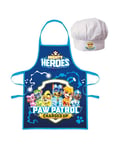 Paw Patrol Mighty heroes - Kockset: Förkläde & kockmössa