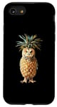 Coque pour iPhone SE (2020) / 7 / 8 Hibou ananas