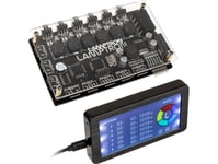 Lamptron Rf625 Fläkt Och Argb-Kontroller, Svart