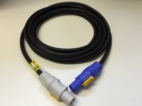Marten® Neutrik Powercon NAC3FCA to NAC3FCB 1 Meter Long H07RN-F Cable
