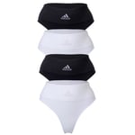 Adidas String Femme, Lot De 2 - Tong, Slip, Smart Micro 720 Seamless, Logo, Uni Noir 2xl (Xx-Large)
