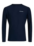 Berghaus Men's 24/7 Long Sleeve Crew Tech T-Shirt,Night Sky,M