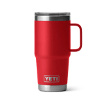 Yeti Rambler 20oz 591ml Travel Mug with Stronghold Lid - Rescue Red