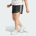 adidas Pacer Training 3-Stripes Woven High-Rise Shorts (store størrelser) Damer Adult