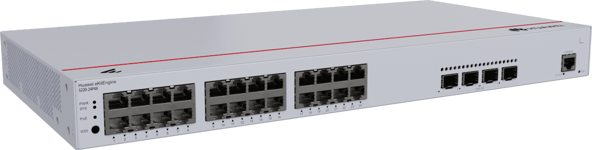 Huawei S220-24P4X Gigabit Ethernet (10/100/1000) Strøm over Ethernet (PoE) 1U Grå