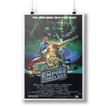 Space War Movie Retro The Empire Strikes Back A0 A1 A2 A3 A4 Satin Photo Poster p11157anh