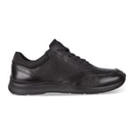 ECCO Irving Herr Leather Black Black Svart 47