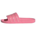 adidas Women's Adilette Aqua slide sandal, Semi Blue Burst, 7 UK