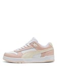 Puma Womens Rebound Game Low Trainers - Light Pink, Light Pink, Size 5, Women