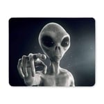 Mouse Pad Personalized Rectangle Non-Slip Rubber Alien 3D The Starry Sky Gaming Mouse Pad
