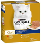 PURINA GOURMET Gold Lot de 12 boîtes de 8 boîtes de 85 g de Nourriture pour Chat