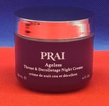 Ageless by Prai Throat & Decolletage Night Cream 118ml - Larger Tube SEALED