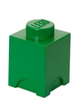 Lego Storage Brick 1 Green LEGO STORAGE