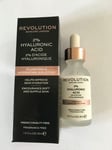 Revolution Skincare 2% Hyaluronic Acid Plumping Solution Vegan 30ml Boxed Sealed