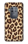 Leopard Pattern Graphic Printed Case Cover For Motorola Moto One Zoom, Moto One Pro