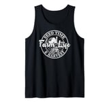 Farm Life Seed Time And Harvest Crop Groing Tractor Driving Tank Top