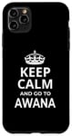 Coque pour iPhone 11 Pro Max Awana Souvenirs / « Keep Calm And Go To Awana Beach Resort ! »