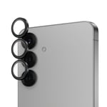 PanzerGlass Samsung Galaxy S25 Plus Hoops linsskydd med aluminiumram, Svart