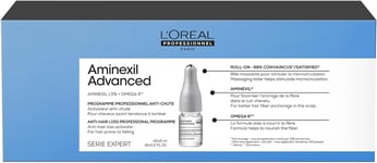 Aminexil Advanced Anti-Hair Loss Activator Treatment for Fuller Hair, 42 X 6 Ml