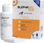 Blephasol Duo 100 ml Micellar Eyelid Cleansing Lotion with 100 Lint-Free Pads |