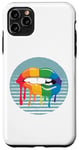 Coque pour iPhone 11 Pro Max Lèvres lesbiennes s'embrassant drapeau arc-en-ciel Gay Pride