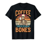 Retro Coffee Brewer Skeleton T-Shirt