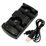 MTK Playstation 3 / Ps3 Move Dual Charging Stand Laddningsställ Svart