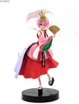 honeyya 9 '' Anime Re Live in Another World By Zero Rem Ram with Fan Standing Ver. 1/7 Scale   Pvc Action Figure Model Toy Gift