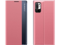 Hurtel New Sleep Case flip cover med stativfunktion Xiaomi Redmi Note 11S / Note 11 rosa