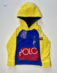 Polo Ralph Lauren Retro Classic Boys Hoodie Blue Size Age 5 Years - 109cm-116cm